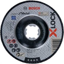 Lotto di 25 Mola Da Taglio X-lock Exp Metal 125x25 Centro Depresso - Bosch