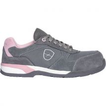 Calzature Di Sicurezza Ravira S1p Hro Src Grigio/rosa - 36 - Manutan