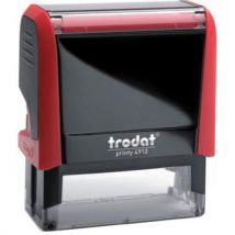 Trodat - Timbro Formula 499202 - Rosso - Inchiostro Rosso - Trodat