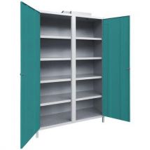 Akaze - Armadio Per Disinfezione Air Care Biozone Grigio/turchese