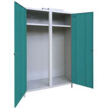 Akaze - Armadio Per Disinfezione All'ozono Grigio / Turchese