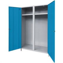 Akaze - Armadio Per Disinfezione All'ozono Grigio / Blu