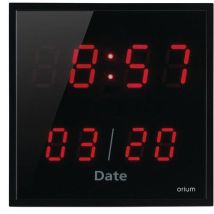 Orium - Orologio A Led Rosso
