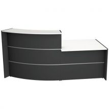 Kerkmann - Banco Per Reception Bari Antracite - Modulo Recept Sinistra