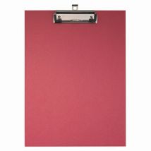 Lotto di 10 Porta-blocchetto In Carta Oleata - Formato 23 X 32 Cm Per A4 - Rosso - Exacompta
