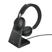 Jabra - Cuffia-microf Filo Evolve2 65 Duo Usb-a Ms Link 380a +base