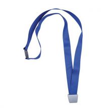 Lotto di 10 Laccetti Da Collo Blu: Clip No-twisttm - 44 Cm X 2 Cm - Avery