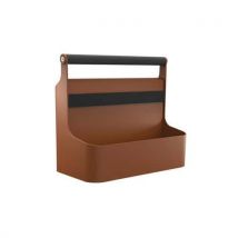 Manade - Cassettiera Mobile Youme Classica Marrone/maniglia Nera