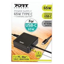 Alimentazione Per Caricatore Batteria Tipo C - 65 W - Port Connect