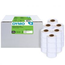 Lotto di 24 Confezione Di Etichette Per Indirizzo Postale Labelwriter 28 X 89 Mm - Dymo