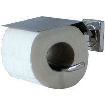 Porta rotolo in acciaio inox AISI 304 - 55x120x165 mm - Riciclabile