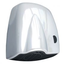 Asciugamani Tradizionale con Resistenza a Pulsante - Bianco - 262x165x305 mm - 3 kg - Silenzioso 60 dB - IPX2