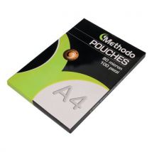 Lotto di 100 Pouches A4 216x303 Mm. 80 Micro - Conf. 100 Pz. - Methodo