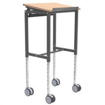 Kongamek - Carrello Con Ripiano Per Scrivere 600x400x720 - Kongamek