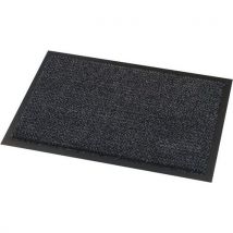 Coba - Tappeto D'ingresso Per Uso Intensivo Nero/grigio 06x09 Pk2