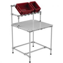 Trilogiq - Postazione Di Lavoro Fissa Fornitura Frontale 1 Ripiano