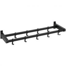 Gardelux By Hermeta - Appendiabiti Parete Gardelux 1 Tipo 5 9 Appendini Nero