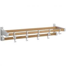 Gardelux by hermeta - Appendiabiti Parete Gardelux 1 Tipo 6 13 Appendini Legno