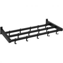 Gardelux by hermeta - Appendiabiti Parete Gardelux 1 Tipo 7 14 Appendini Nero