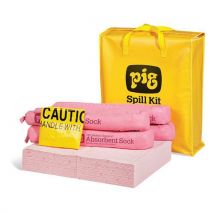 New Pig - Kit Assorbente Portatile Liquidi Aggressivi