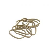 Confezione Di Elastici In Gomma Dorati Larghi 100g 110x8mm - Manutan