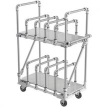 Trilogiq - Carrello Porta Cartoni 1040x550x101 Mm - 350 Kg