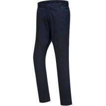 Lotto di 2 Pantaloni Stretch Slim Chino Blu Navy - Portwest