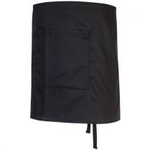 Portwest - Grembiule Bar Nero - Cotone e Poliestere - Taglia Unica - Oeko-Tex Standard 100