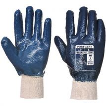 Lotto di 12 Guanti Con Polsino Elasticizzato In Nitrile - Portwest