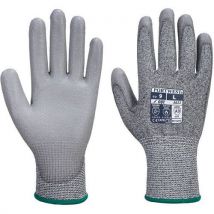 Lotto di 12 Guanto Palmo Pu Taglio Mr Grigio - Portwest