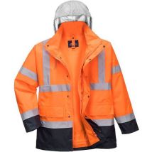 Portwest - Parka Trafic 4 In 1 Hi-vis Bicolore A Contrasto