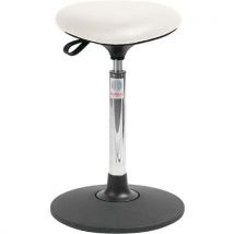 Global Professional Seating - Sgabello Sway Tria In Similpelle-alto-bianco