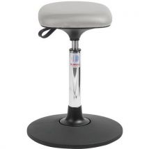 Global Professional Seating - Sgabello Sway Tetra-similpelle-medio-grigio