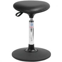 Global Professional Seating - Sgabello Sway Tria-similpelle-basso-nero