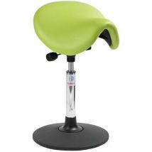 Global Professional Seating - Sedia Dalton Sway Easy-similpelle-media-verde