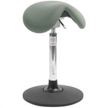 Global Professional Seating - Sedia Mini Sway Flexmatic-tessuto Cura-media-acciaio-verde