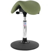 Global Professional Seating - Sedia Mini Sway Easy-tessuto Cura-bassa-verde/giallo