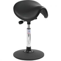 Global Professional Seating - Sedia Dalton Bassa - Similpelle Nero - Regolabile in Altezza - Max 110kg