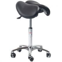 Global Professional Seating - Sella Echo In 2 Parti-media-con Ruote-nera