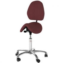 Global Professional Seating - Sedia Dalton Euromatic-tessuto Cura-bassa-rosso