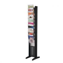 Paperflow - Espositore Per Brochure Epi Un Lato Nero - Paperflow