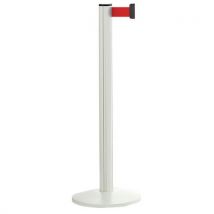 Beltrac - Paletto Bianco Con Nastro Da 230 M - Rosso - Beltrac