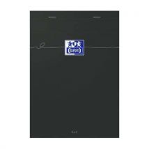 Lotto di 5 Blocco Smart Nero Con Punti Metallici 160 Pagine Q5/5 - 148x21cm - Oxford