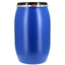 Fusto Ad Apertura Totale Omologato Un Blu - 220 L - Manutan