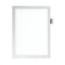 Durable - Cornice Argento Magnetica Duraframe Magnetic Note A4
