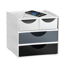 CEP - Modulo Contenitore Mini 3-211 Mycube Grigio/arancione - Cep