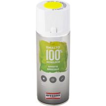 Arexons - Smalto Spray Acrilico Fluorescente Giallo 400ml - Verniciatura Effetto Speciale
