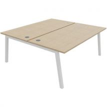 Buronomic - Scriv Bench 2 Pos 180x163cm El Par Rov Venature/bian Partage