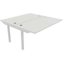 Buronomic - Scriv Bench 2 Pos 160x163cm El Suc Bianco/bianco Partage