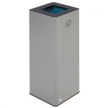 Var - Pattumiera Quadro Coperchio Blu - 79l - Var